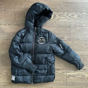 NUNUNU SMILE PATCH DOWN JACKET 6-7 YEARS